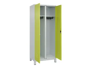 locker voor scheiding van kleding,HxBxD 1850x800x500mm,2vak - 2