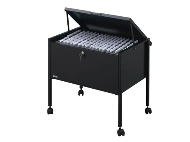 Economy Hangmappentrolley 80 A4 Top Zwart