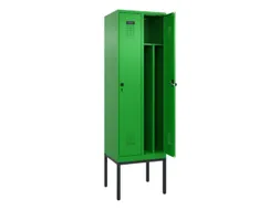 locker voor scheiding van kleding,HxBxD 2120x600x500mm,2vak