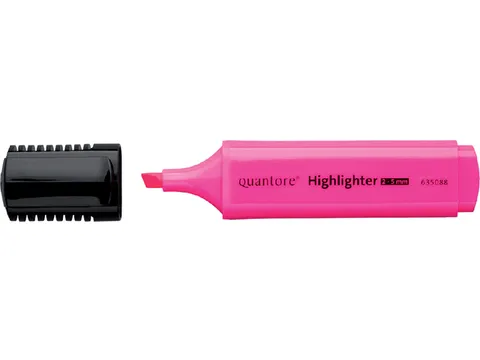 Quantore Markeerstift Roze beitelpunt 2-5mm