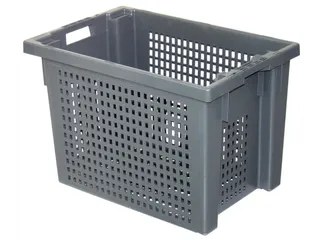 Euronorm Draaistapelbak 70 Liter 400x600x400mm Grijs - 2