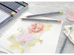 Aquarelpotlood Goldfaber blik a 36st. Pastel + standaard kleuren