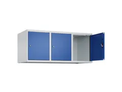 opzetkast,v. locker,3vak.,vak B 400mm,HxBxD 500x1200x500mm