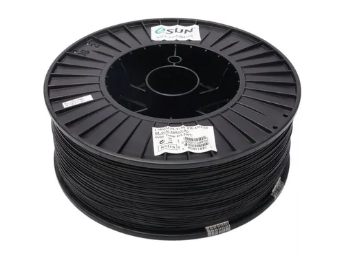 eSUN PLA+ 3D printer Filament 1.75mm Zwart 3kg