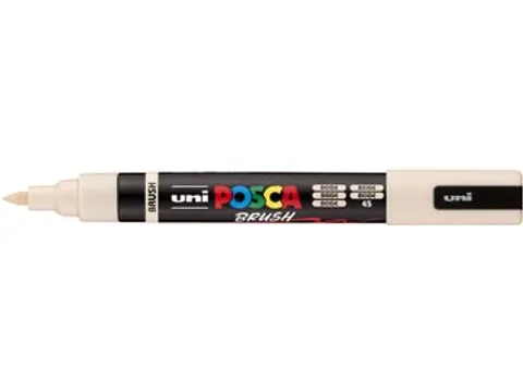 Uni Posca paintmarker PC-5BR 1 - 4 mm penseel beige