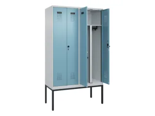 PBM-locker,HxBxD 2120x1200x500mm,4vak,vak B 300mm,draaigrendel - 1