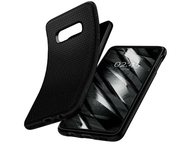 Spigen Case 609CS25836 Galaxy S10 Lite Liquid Air Mat zwart