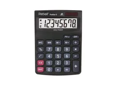 Calculator Rebell PANTHER 8BX zwart desk 8 digit