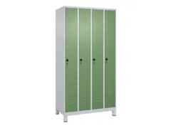 locker,HxBxD 1950x1000x500mm,4vak,vak B 250mm,draaigrendel,voeten
