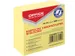 Memoblok 76x76mm 400 Vel Geel