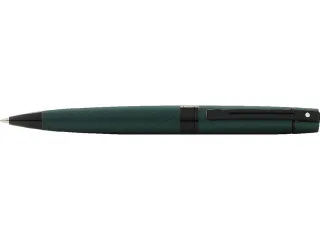 Balpen SHEAFFER 300 E9346 Matte Green lacquer polished black - 1