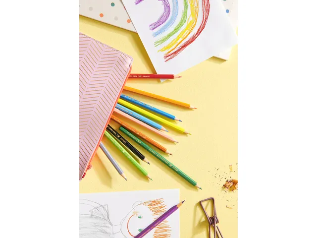 Kleurpotlood Faber-Castell Castle zeskantig metalen etui 48 stuks met