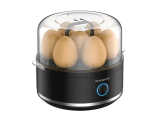 Eierkoker Inventum voor 7 eieren zwart - 1