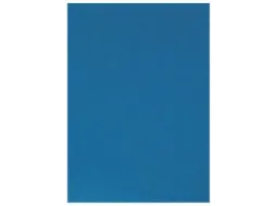 Dekblad A4 Blauw Lederlook 250 Grams Pak 100 Stuks