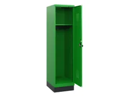 schoollocker,HxBxD 1630x400x500mm,1vak,vak B 400mm,draaigrendel,sokkel
