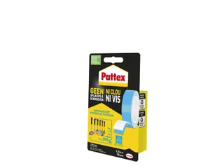 Plakband Pattex Supermontage 20kg tot 80kg 19mmx1.5m - 3