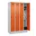 locker,HxBxD 1950x1200x500mm,4vak,vak B 300mm,draaigrendel,sokkel