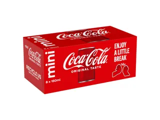 Frisdrank Coca Cola Regular mini blik 150ml - 3