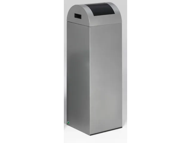 Afvalverzamelaar Zelfblussend 89 Liter 1045X320X320Mm Klemring Grijs