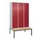 Z-garderobekast,HxBxD 2120x1200x815mm,6vak,vak B 400mm,draaigrendel