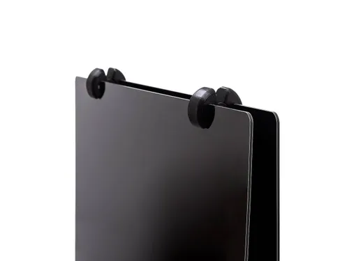 Stoepbord Grab & Grip Krijtbord BOND panelen A2 Zwart Dubbelzijdig