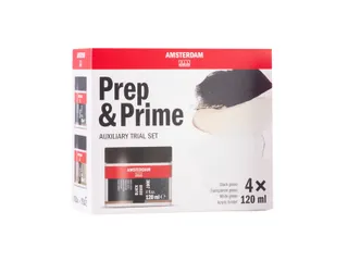 Mediumset Amsterdam Mini Prep and Prime 4 stuks 120ml - 4