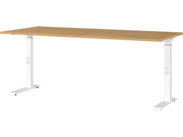 In hoogte verstelbaar bureau,HxBxD 680-910x1800x800mm