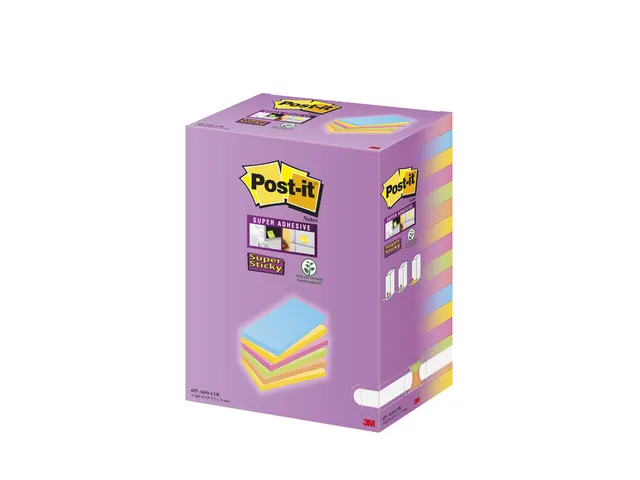 Memoblok 3M Post-it 655 127x76mm color notes