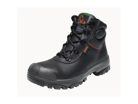 Chaussure de sécurité haute Emma Billy S3 SRC HRO cuir noir D-37