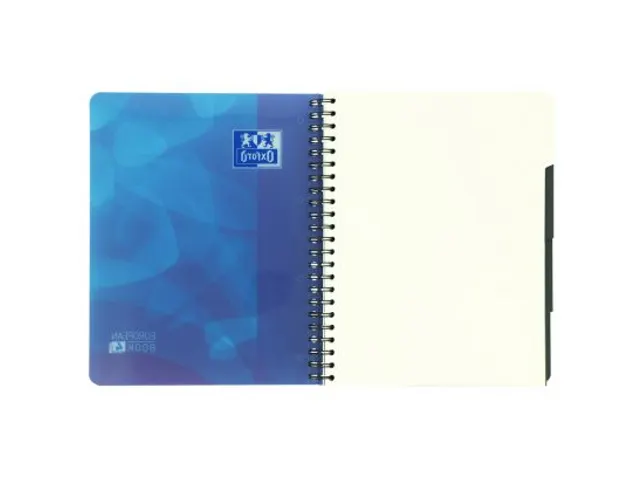 Projectboek Oxford Scribzee A4+ 4r Lijn 120vel Blauw