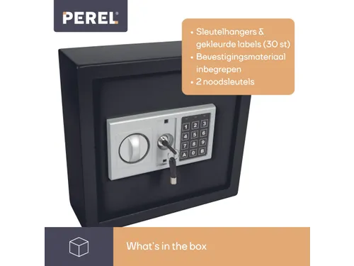 Sleutelkluis 28x30x10cm 30 Sleutels Elektronisch Cijferslot