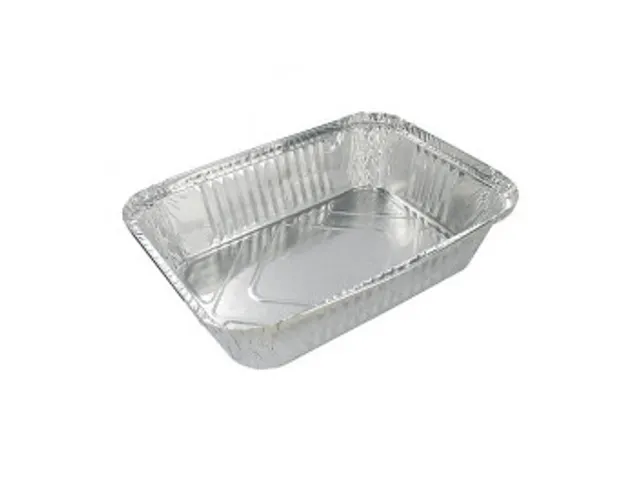 Bak Aluminium rechthoekig 264x194x67mm 400 stuks