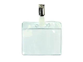 Badge Quantore met clip 60x90mm - 1