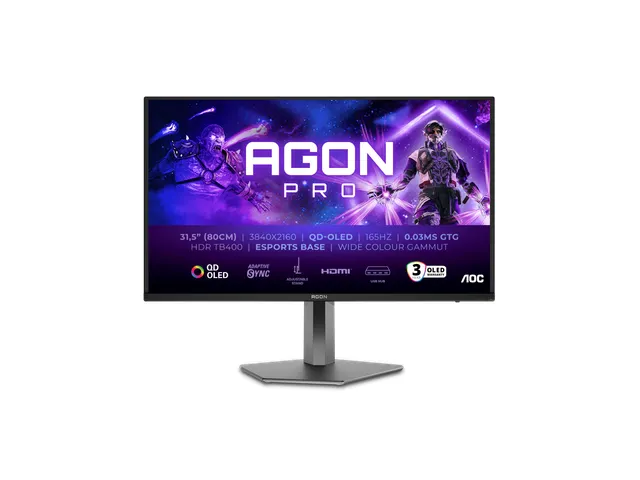 Monitor 31.5 inch Panel resolution 3840x2160, Max Refresh rate