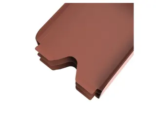 ODBLOC metalen brievenbak 3-delig terracotta - 7