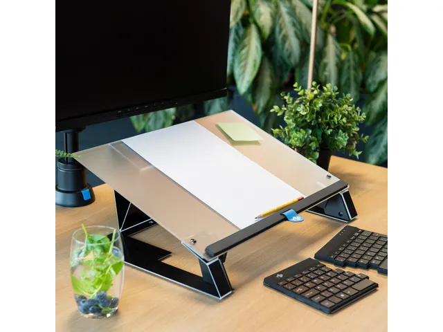 R-Go Tools Read2Write Documenthouder R-Go ergonomisch Mat acryl