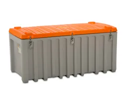 Opbergbox 750L H X B X D 800X 1700X 840Mm Grijs/oranje