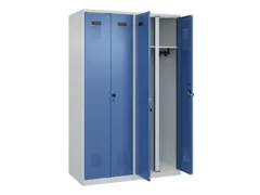 locker voor scheiding van kleding,HxBxD 1850x1200x500mm,4vak