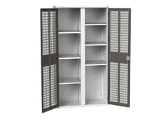 universele kast,HxBxD 2000x1050x550mm,6xStalen bodem,scheidingswand