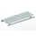 legbord van plaatstaal,v. breedvakstelling,BxD 2200x800mm,vakl. 600kg