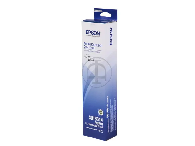 C13S015614 EPSON LX300 ribbon (2) black
