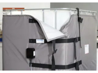 verwarmingsmantel,v. IBC inhoud 1000l,buiten nylon,grijs,2000 W - 2