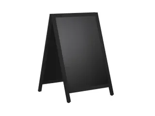 Krijt stoepbord Europel 660x1040 mm DELUX zwart - 5