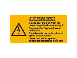Waarschuwings-Combibord - 1