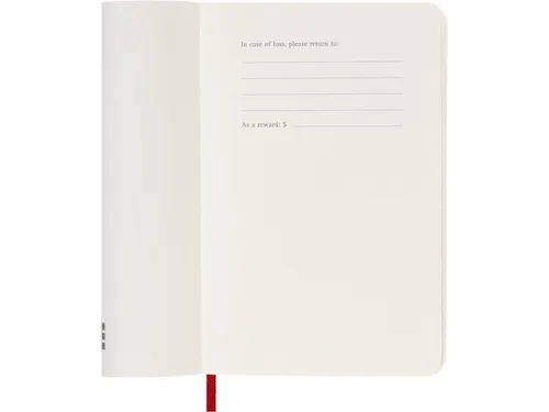 Agenda 2027 Moleskine 12M Planner Weekly 7dag/1pagina sc scarlet red