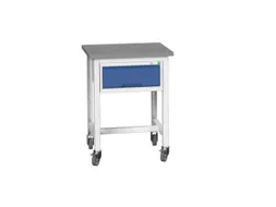 werkbank,verrijdbaar,HxBxD 930x700x600mm,linoleumblad