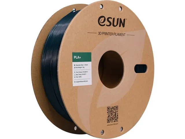 eSUN PLA+ 3D printer Filament 1,75mm Donker Groen 1kg