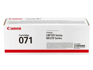 Canon CRG 071 Toner Zwart 1.200 pag. voor i-SENSYS - 2