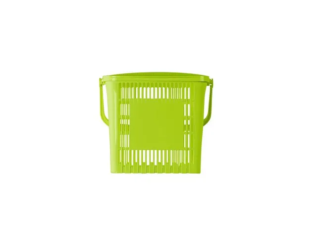 Circulaire afvalemmer Umimax geventileerd 7,5 Liter Groen