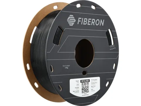 Polymaker Fiberon PETG-ESD Filament 1,75 mm Black 0,5 kg
